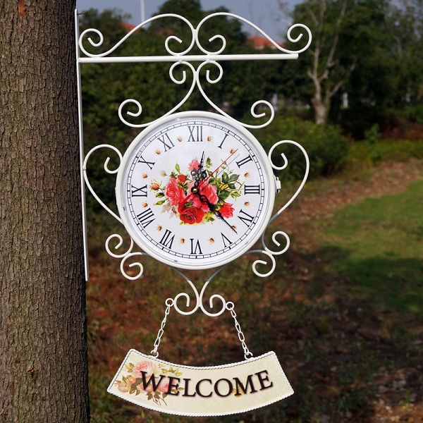 đồng hồ treo tường welcome